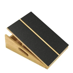 Schrägbrett Wadendehner Holz verstellbar natur/schwarz
