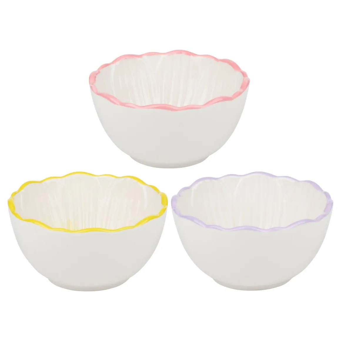 Schüssel Keramik 10.5 cm weiss