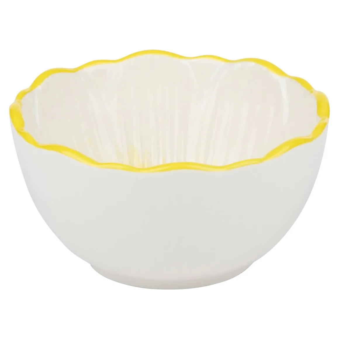 Schüssel Keramik 10.5 cm weiss