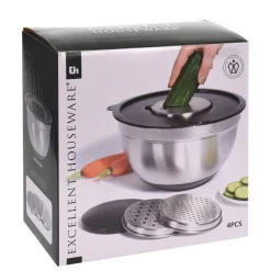 Schüssel mit Küchenreibe Set 6-teilig