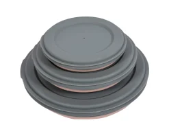 Schüssel Set faltbar 3-teilig rosa