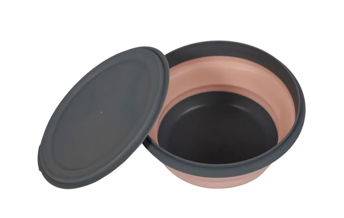 Schüssel Set faltbar 3-teilig rosa