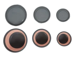 Schüssel Set faltbar 3-teilig rosa