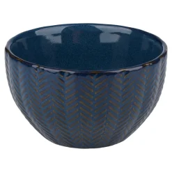 Schüssel Steingut 11 cm blau