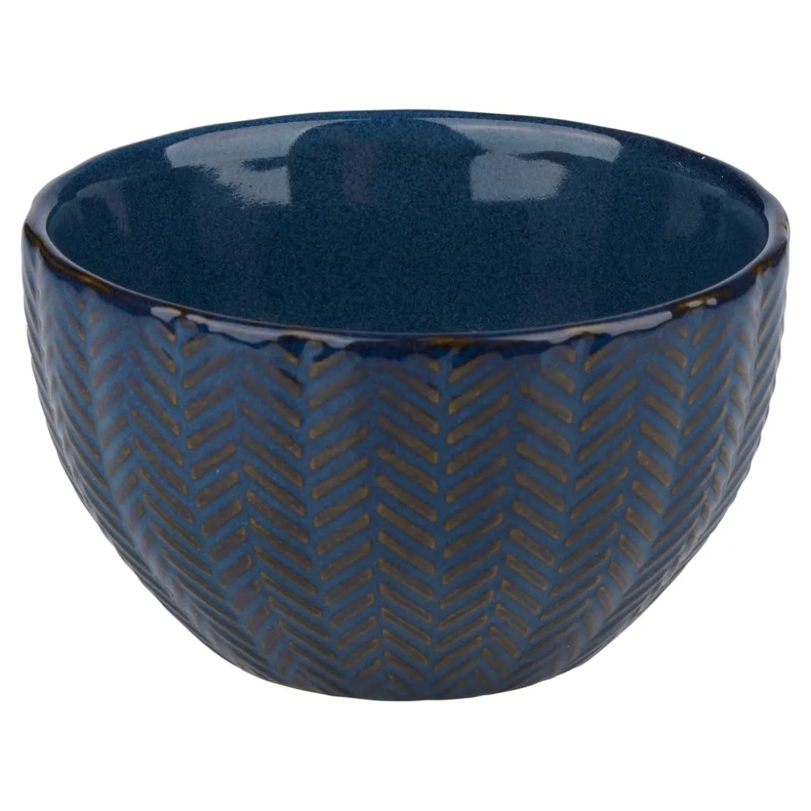 Schüssel Steingut 11 cm blau