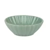 Schüssel Steingut 18 cm grün