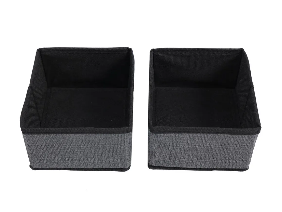 Schubladen Organizer 5er Set grau