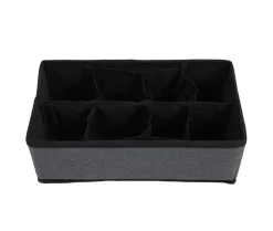 Schubladen Organizer 5er Set grau