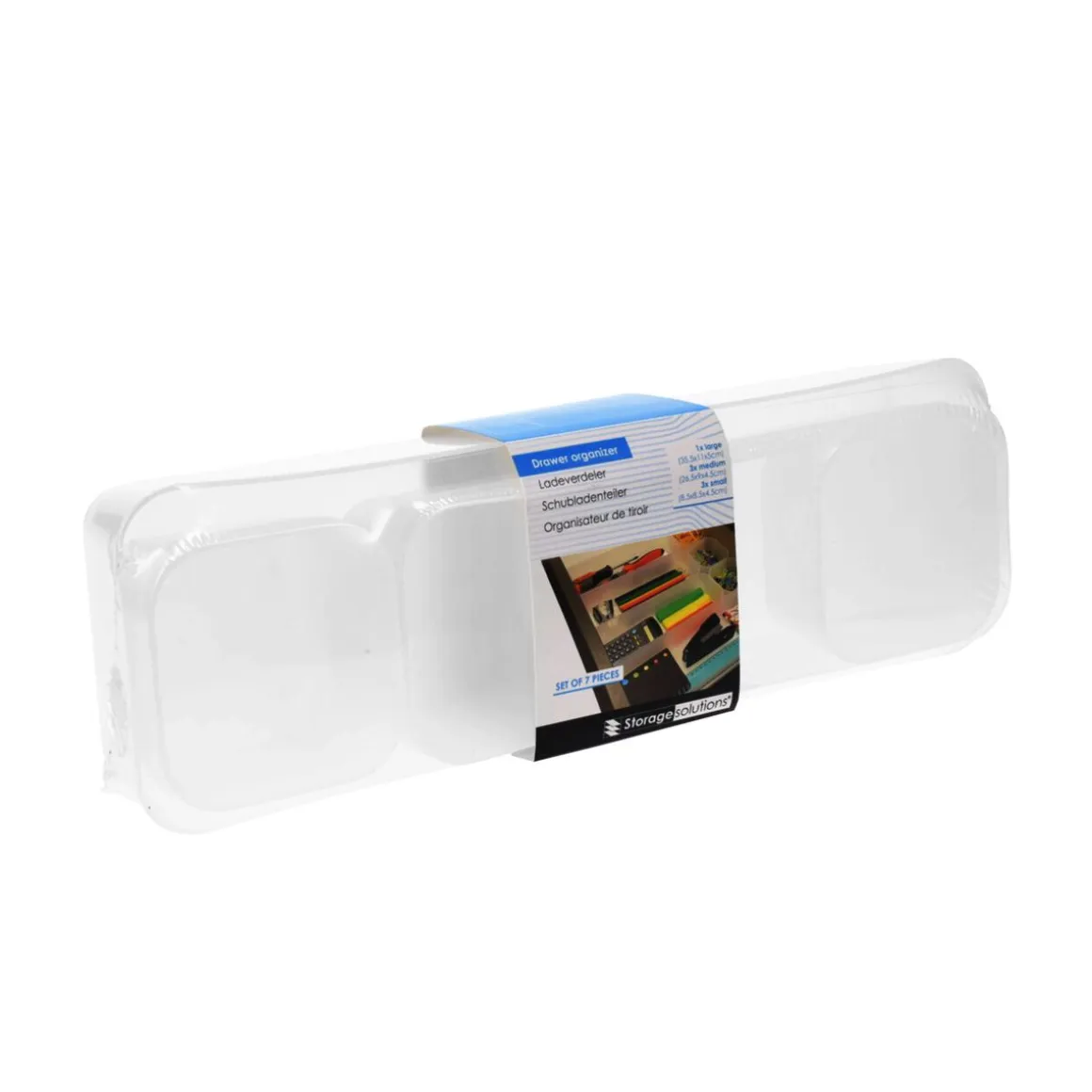 Schubladenorganizer Set 7-teilig