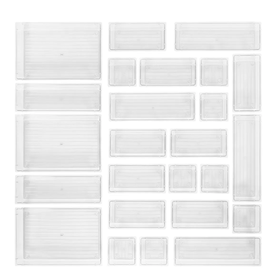Schubladenorganizer Set 25-teilig