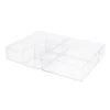 Schubladen Organizer Set 6-teilig transparent