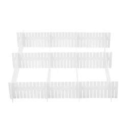 Schubladenteiler 36er Set weiss