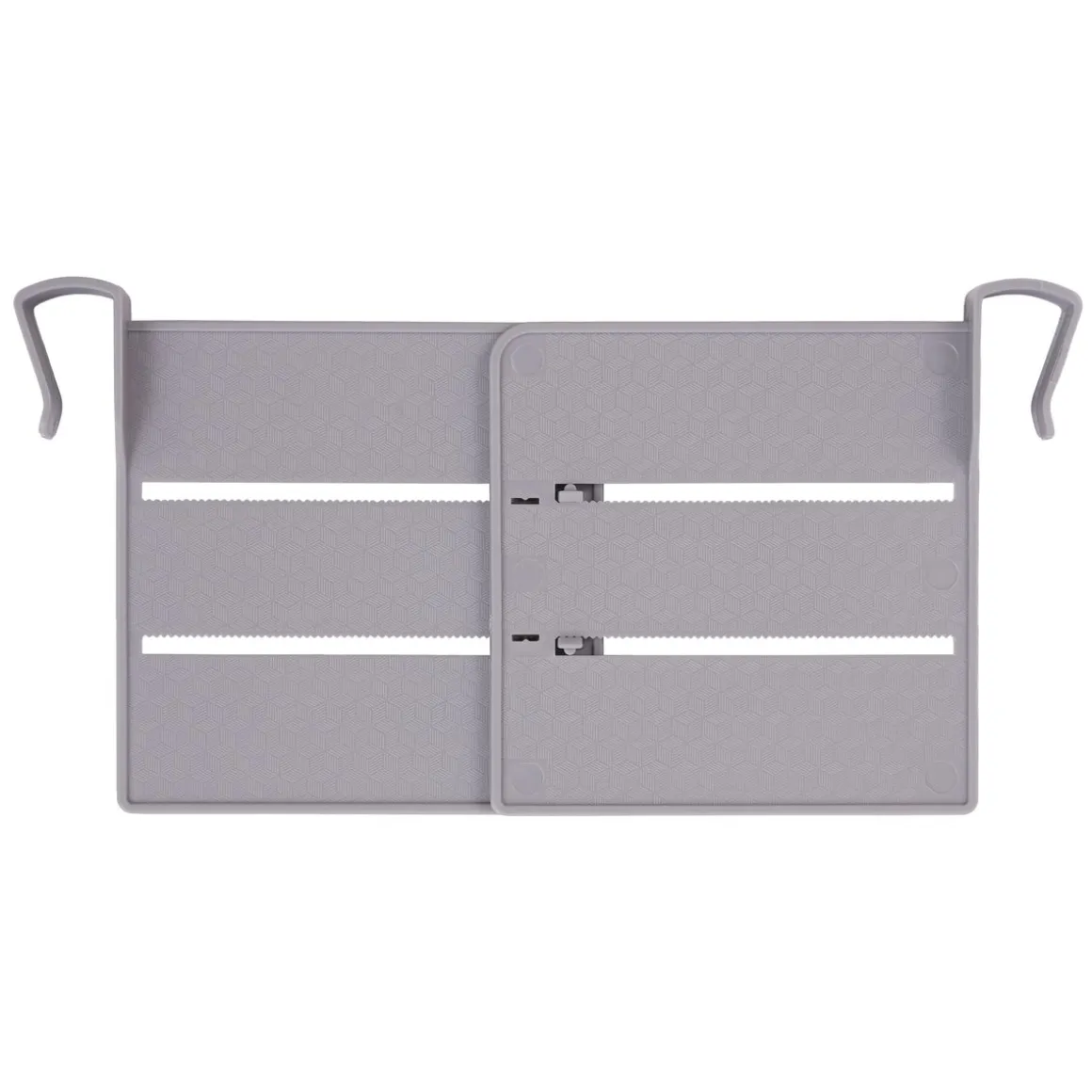 Schubladenteiler verstellbar Set 7-teilig weiss/grau | GONSER.CH