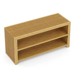 Schuhbank Bambus NORESSO 90 cm natur