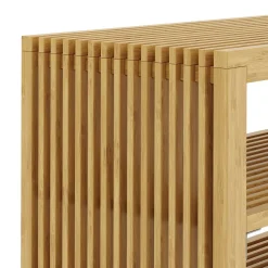 Schuhbank Bambus NORESSO 90 cm natur