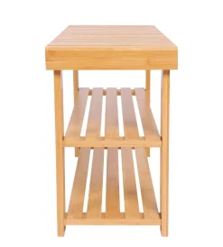 Schuhbank Bambus 70 x 28 x 45 cm