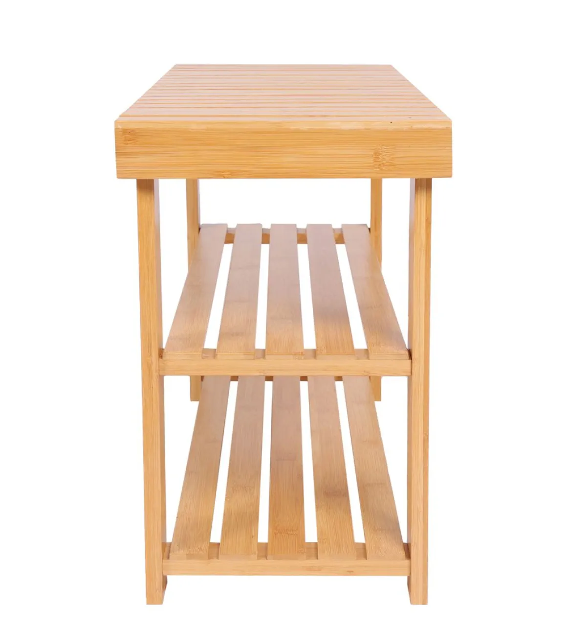 Schuhbank Bambus 70 x 28 x 45 cm