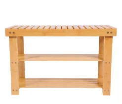Schuhbank Bambus 70 x 28 x 45 cm