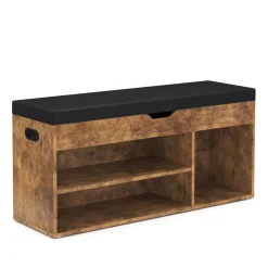 Schuhbank Holz Vintage 104 x 32 x 48 cm