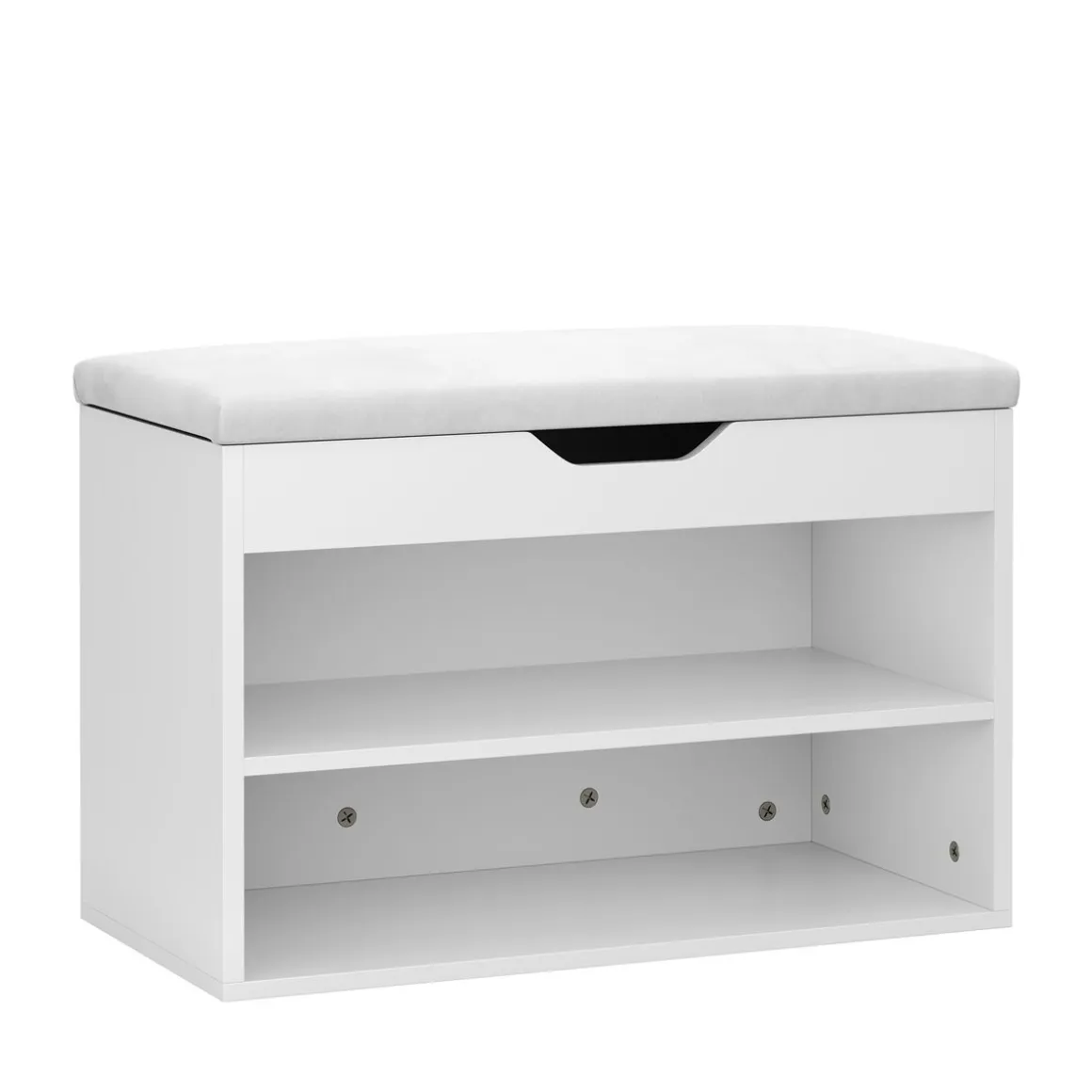 Schuhbank 60 x 30 x 41 cm weiss