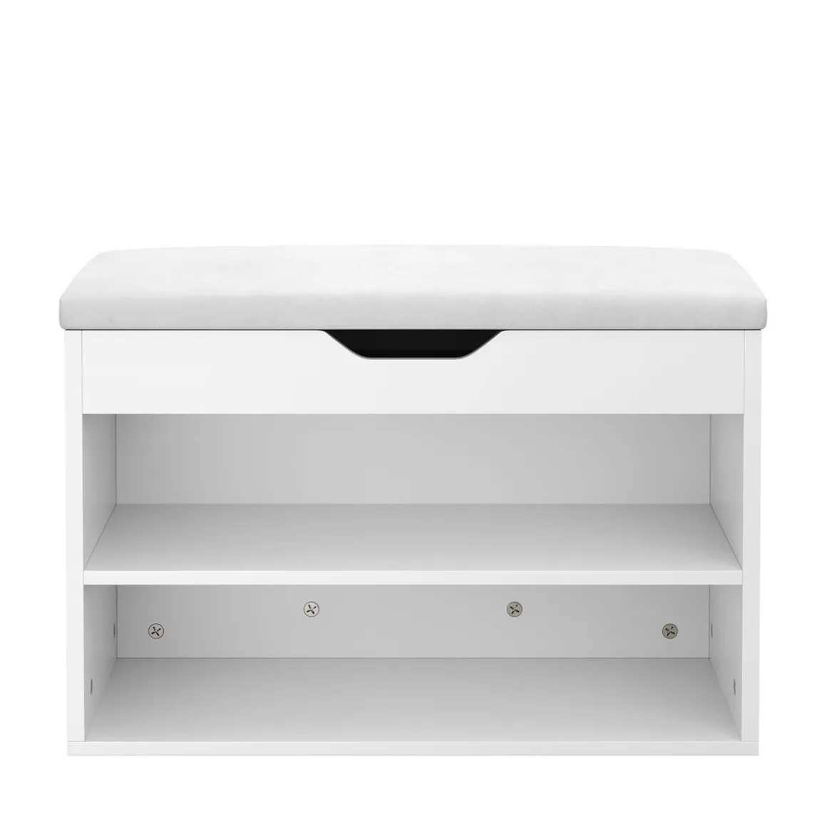 Schuhbank 60 x 30 x 41 cm weiss