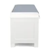 Schuhbank 105 x 35 x 43 cm weiss