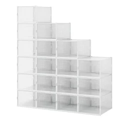Schuhboxen 18-teilig