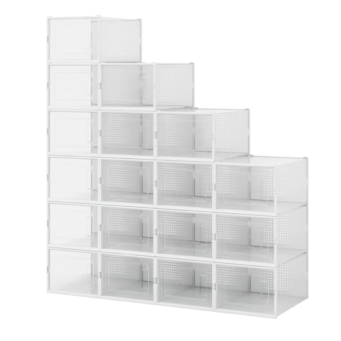 Schuhboxen 18-teilig