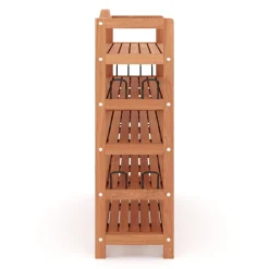 Schuhregal Holz 74 x 26 x 82 cm