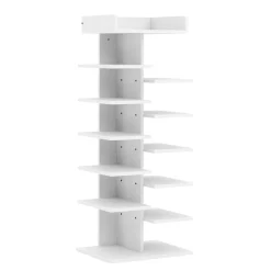 Schuhregal RUTA 45 x 114 cm weiss
