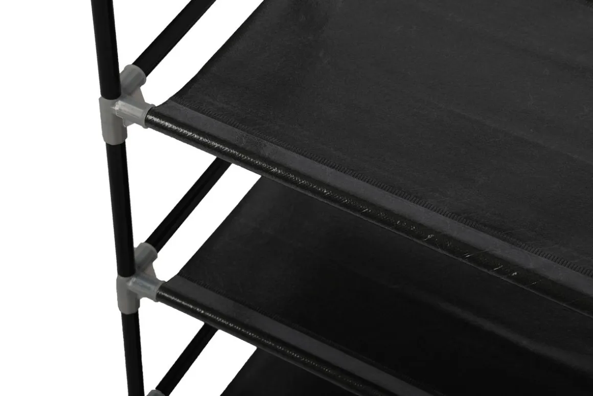 Schuhregal 10 Tablare schwarz
