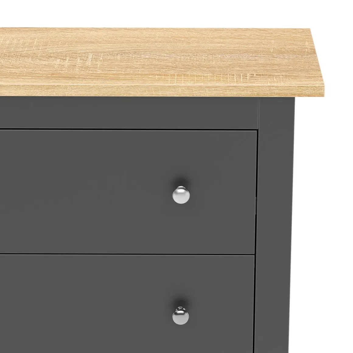 Schuhschrank ARLES 78 x 24 x 108 cm anthrazit