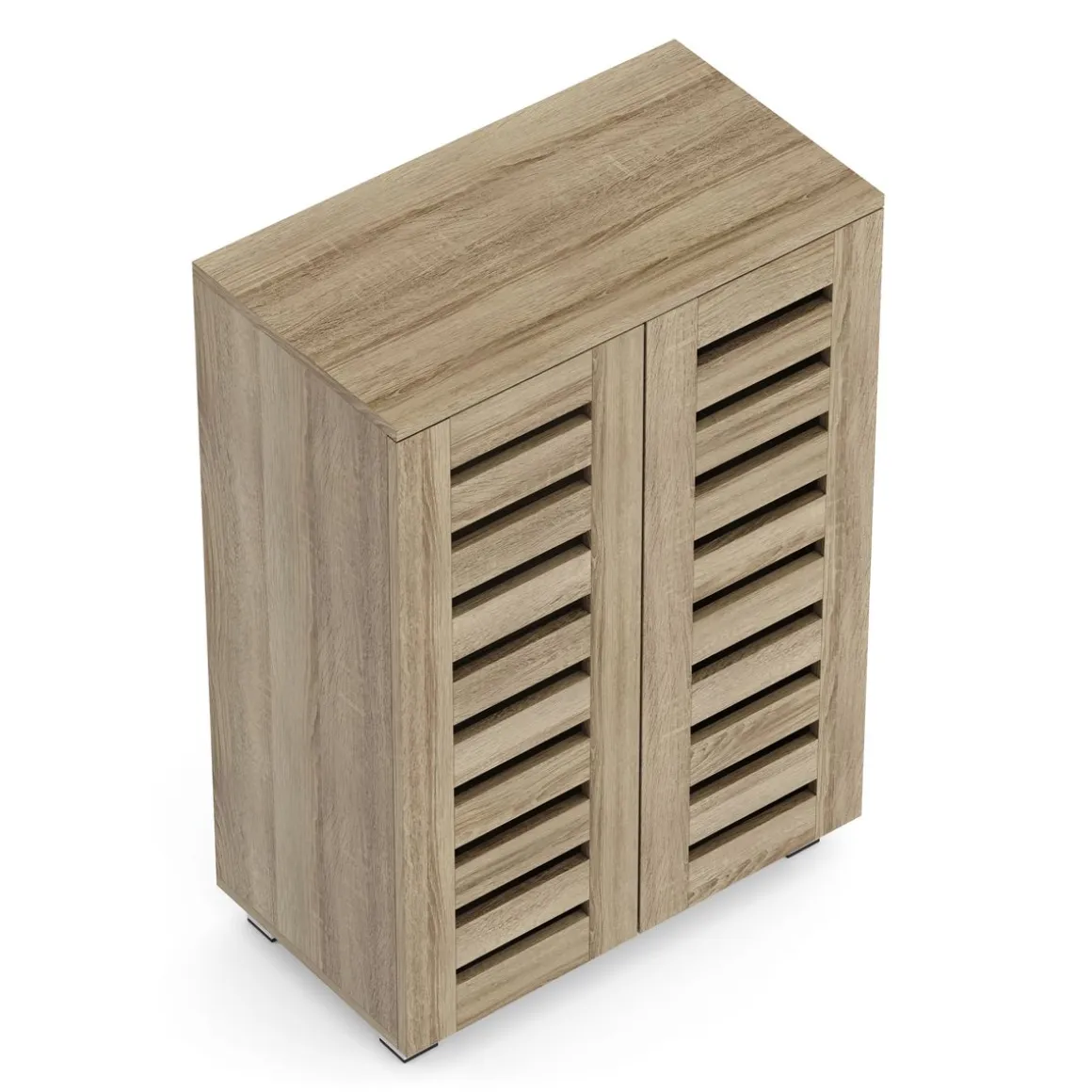 Schuhschrank EDDIE 60 x 33 x 87 cm braun