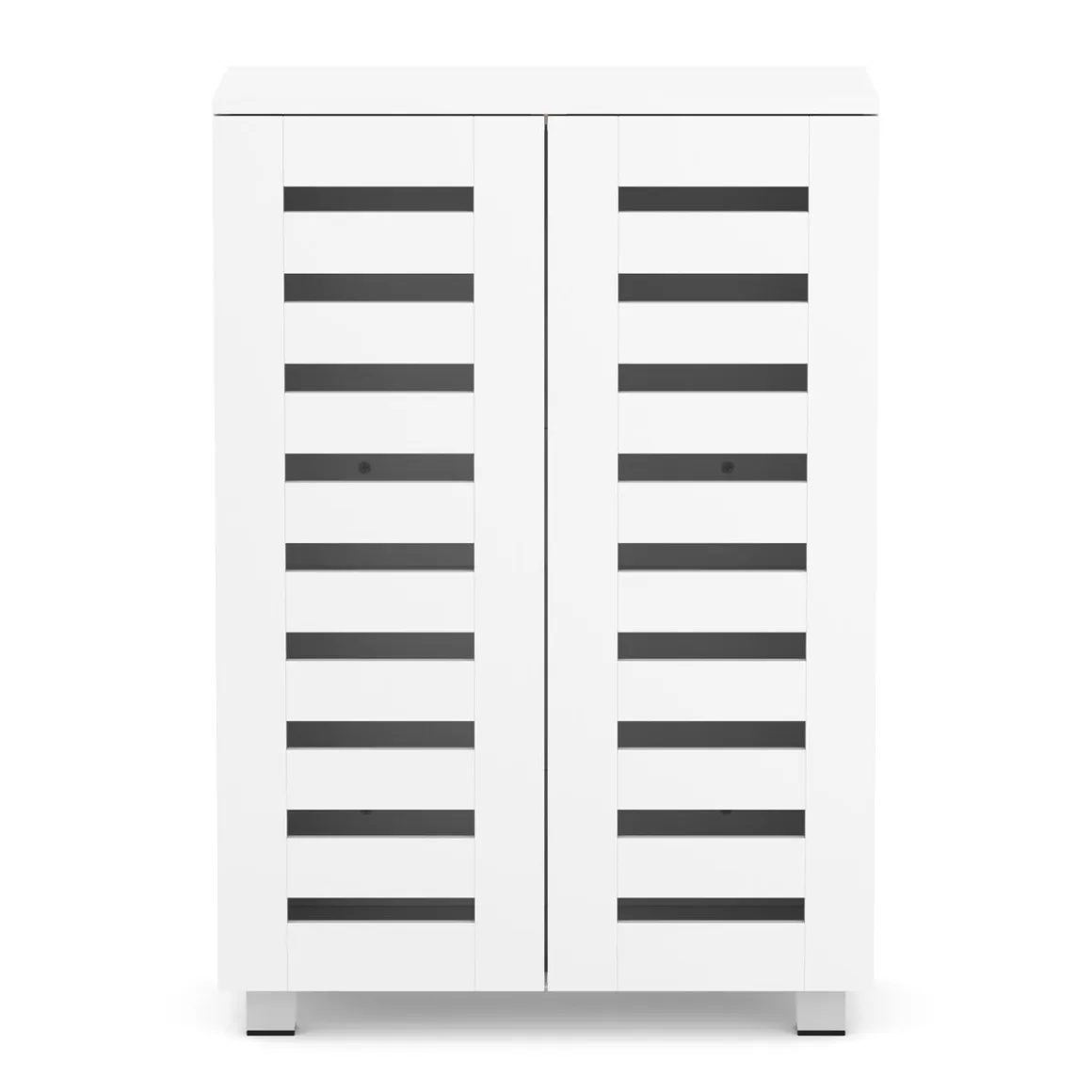 Schuhschrank EDDIE 60 x 33 x 87 cm weiss