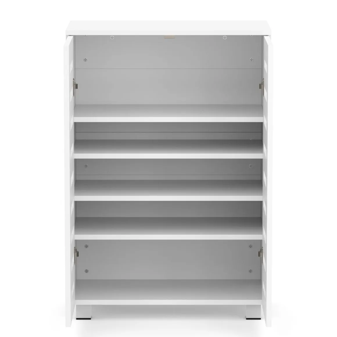Schuhschrank EDDIE 60 x 33 x 87 cm weiss