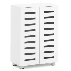 Schuhschrank EDDIE 60 x 33 x 87 cm weiss