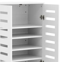 Schuhschrank EDDIE 60 x 33 x 87 cm weiss