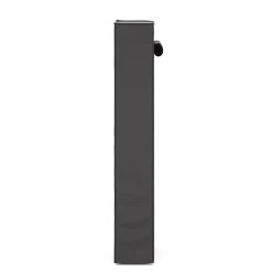 Schuhschrank faltbar 86 x 29 x 175 cm schwarz