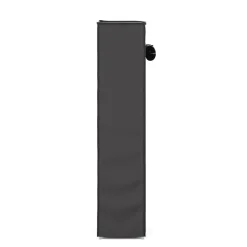Schuhschrank faltbar 28 x 46 x 129 cm schwarz