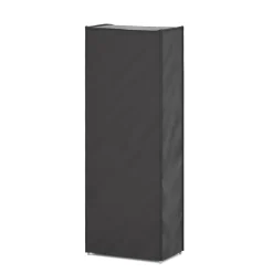 Schuhschrank faltbar 28 x 46 x 129 cm schwarz
