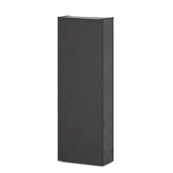 Schuhschrank faltbar 60 x 29 x 175 cm schwarz