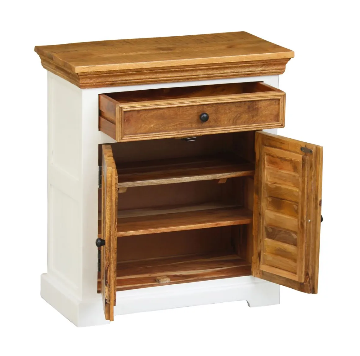 Schuhschrank Holz LEONA