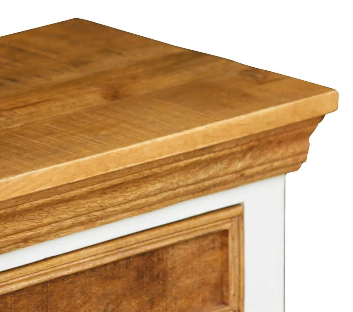 Schuhschrank Holz LEONA