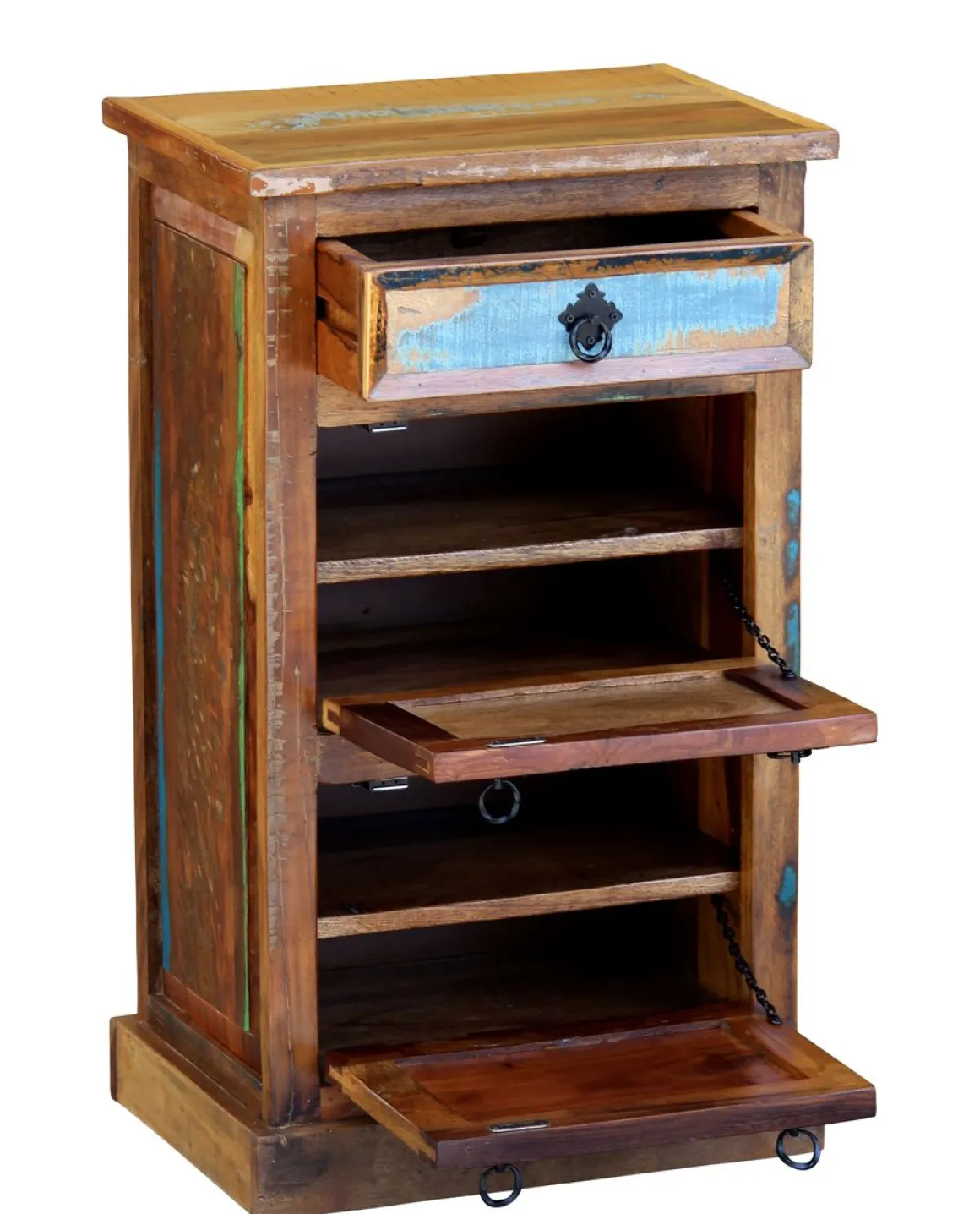 Schuhschrank Holz Vintage CLAIRE