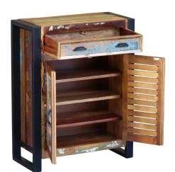 Schuhschrank Holz Vintage MARIE