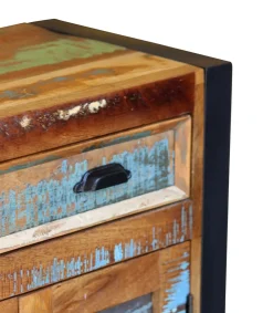 Schuhschrank Holz Vintage MARIE
