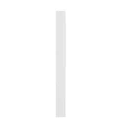 Schuhschrank Metall ROMEO 50 x 169 cm weiss