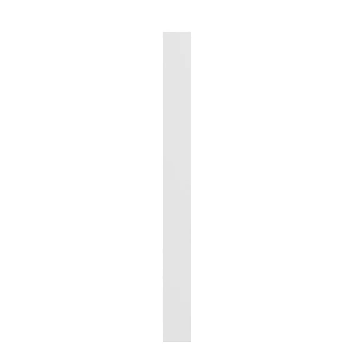 Schuhschrank Metall ROMEO 50 x 169 cm weiss