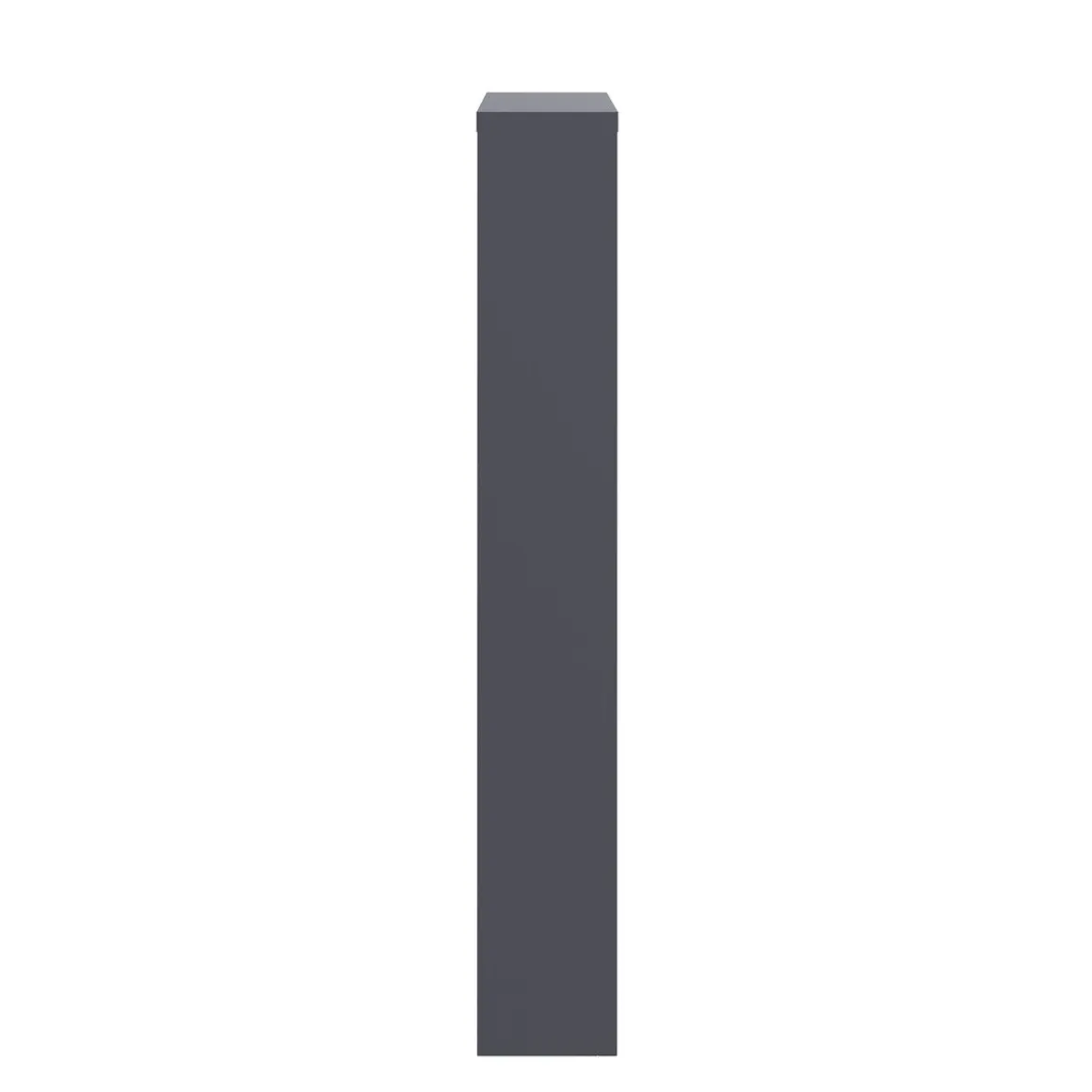 Schuhschrank Metall ROMEO 50 x 103 cm grau