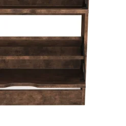 Schuhschrank mit 2 Kippfächer Vintage BONITA 60 x 102 cm